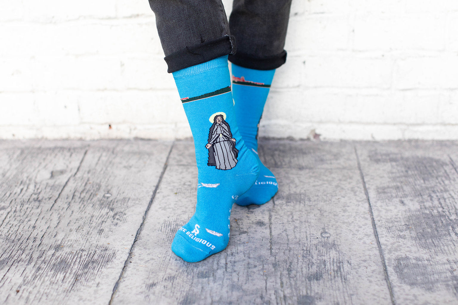 St. Frances Xavier Cabrini Adult Socks