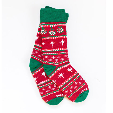 Christmas Sweater Adult XL Socks