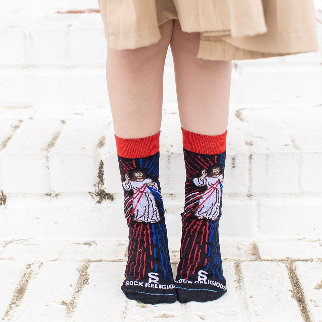 Divine Mercy Kids Socks