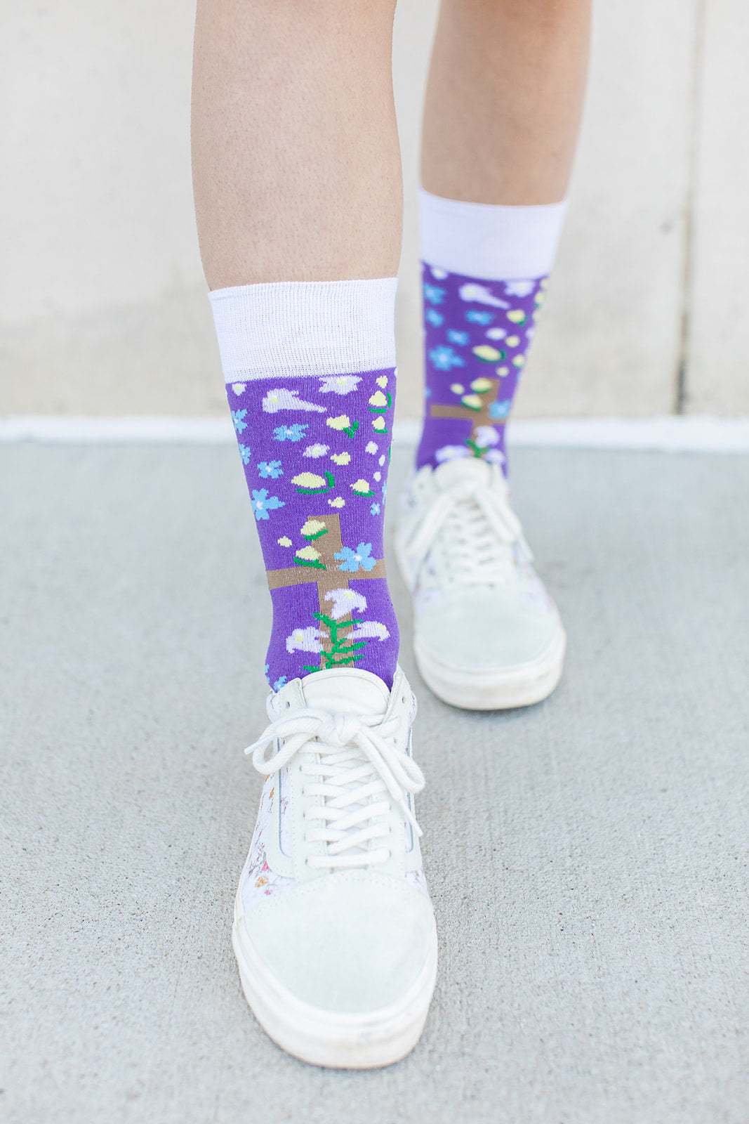 Easter Bloom Adult Socks