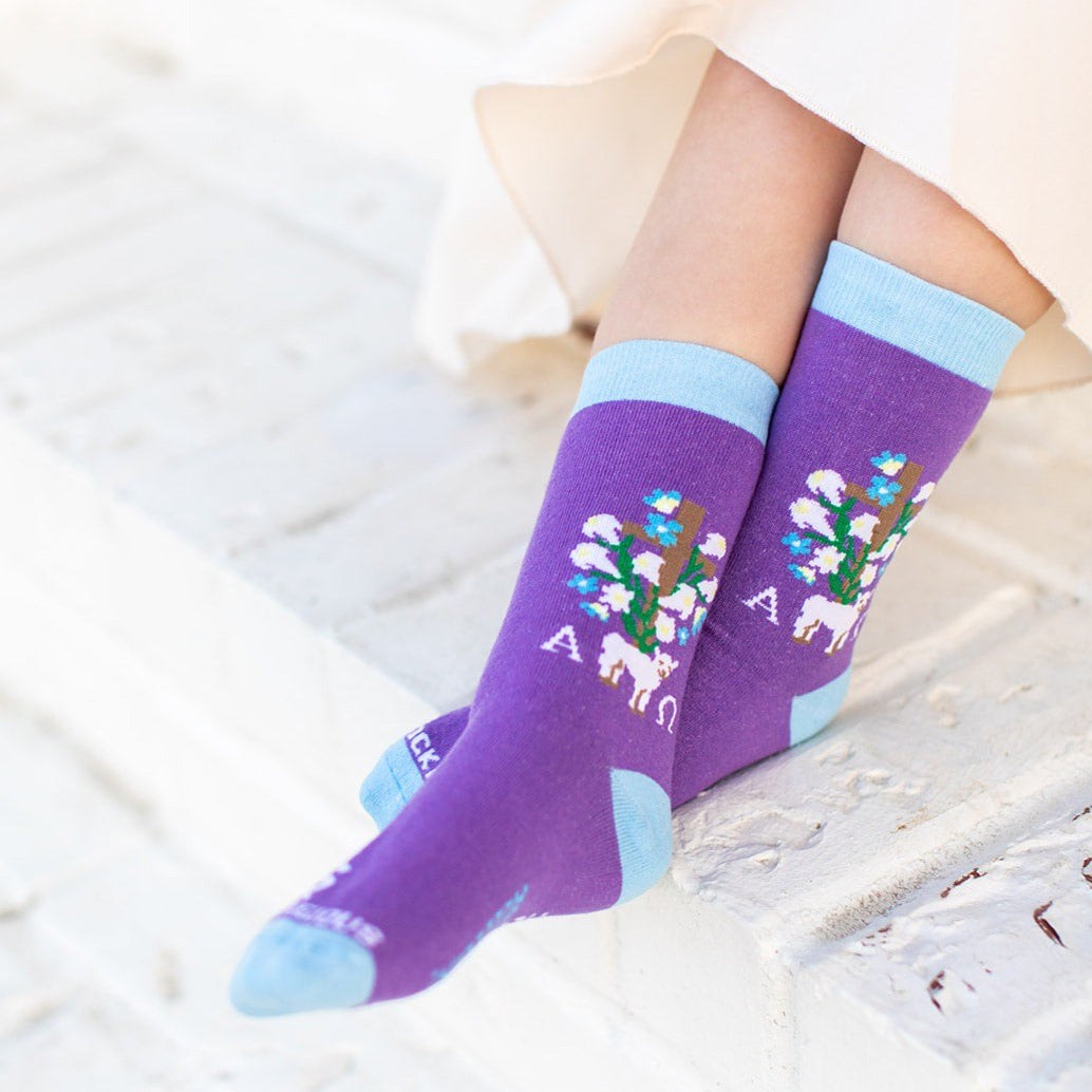 Easter Bloom Kids Socks