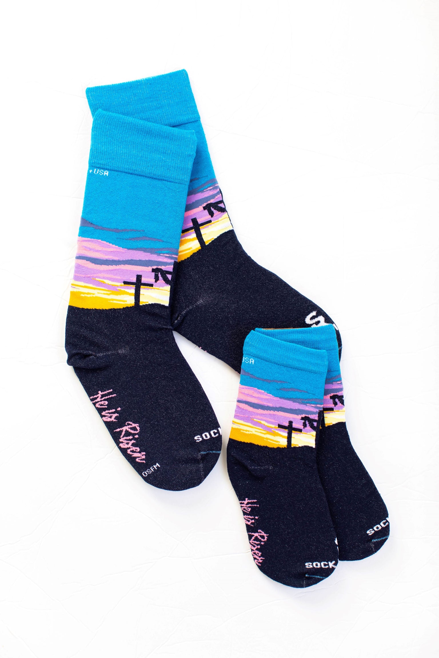 Easter Sunrise Adult Socks