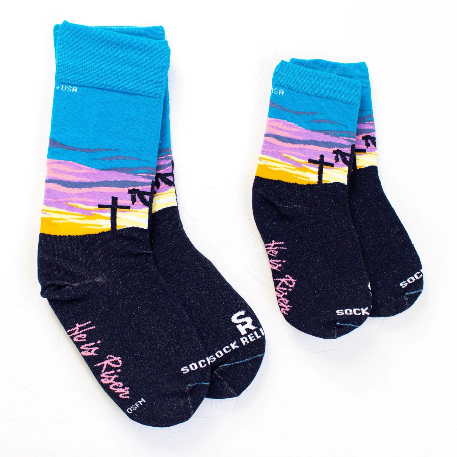 Easter Sunrise Kids Socks