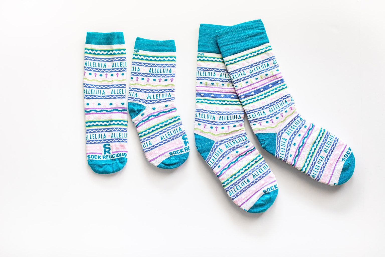 Easter Egg Adult Socks