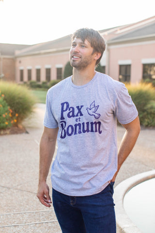 Pax et Bonum - St. Francis of Assisi Adult T-Shirt