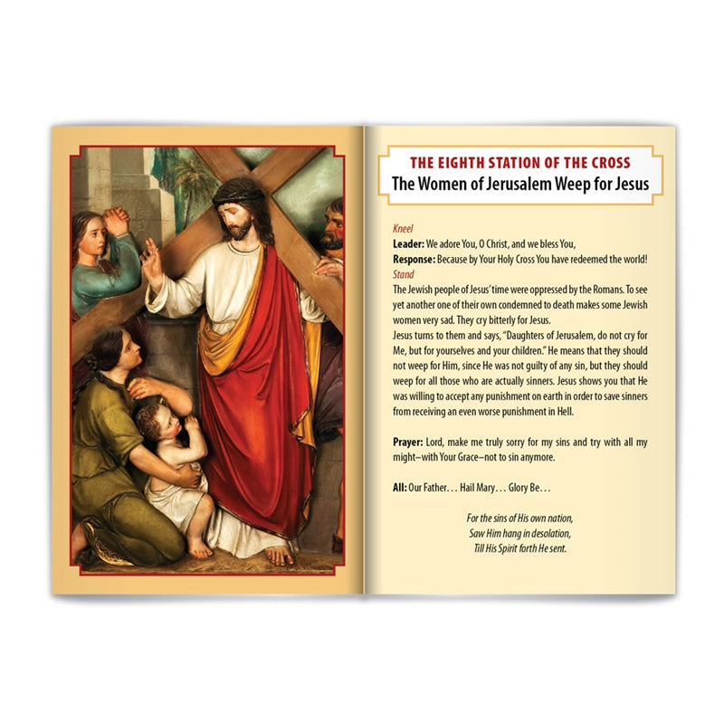 Stations of the Cross Prayer Booklet (Bi-lingual)