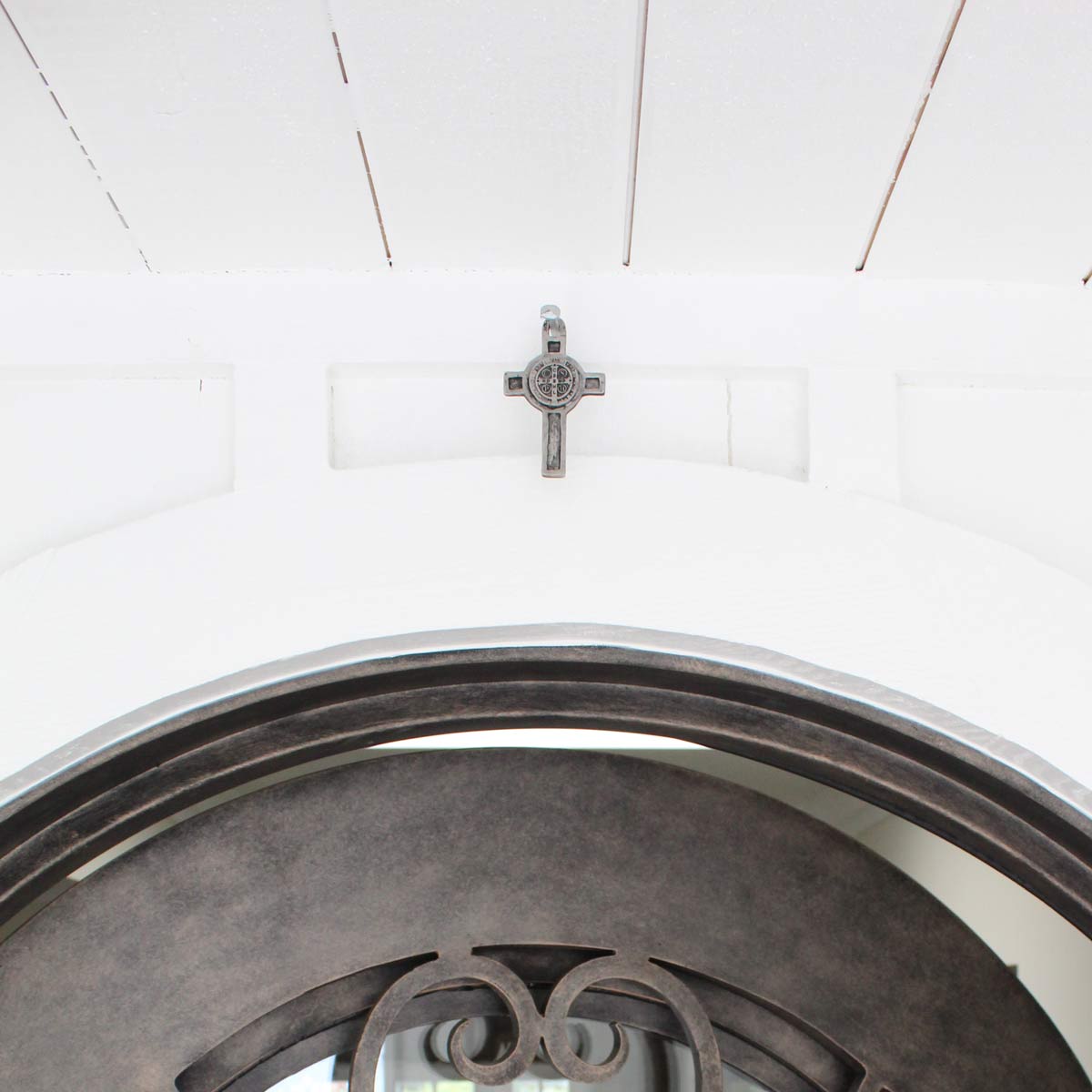 House Blessing Medallion - Saint Benedict Cross