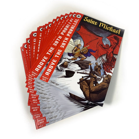 20 Pack of Saint Michael Above the 38th Parallel Comic Book (Gold Edition)