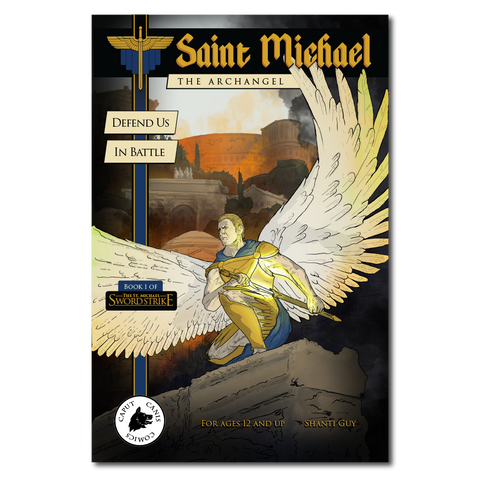 Saint Michael Defend Us In Battle Comic Book