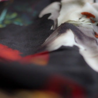 Memento Mori Wool Scarf