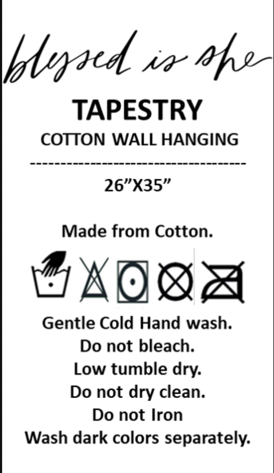 For the Greater Glory of God Banner Tapestry (35x26)