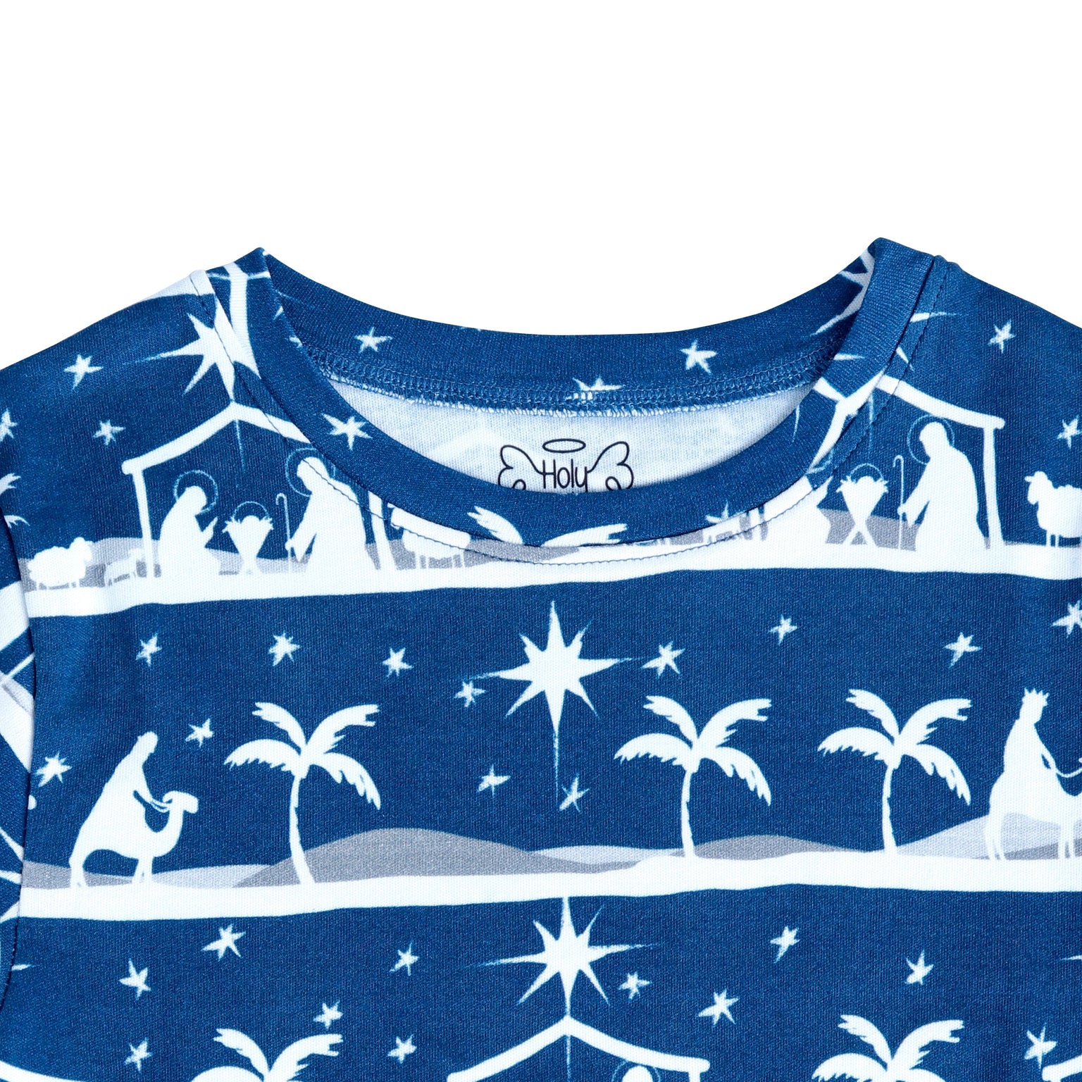 Starry Night Christmas PJ Shorts Set