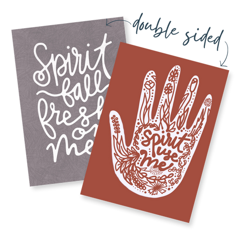 Spirit Use Me/Fall Fresh Double Sided Print