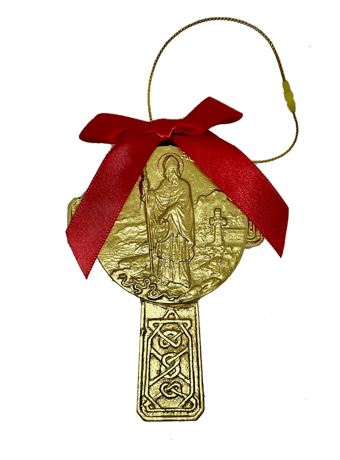 St. Patrick Cross Ornament