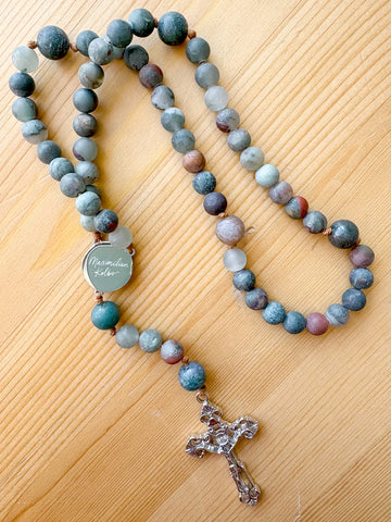 The Maximilian Kolbe Rosary by Blessed Is She