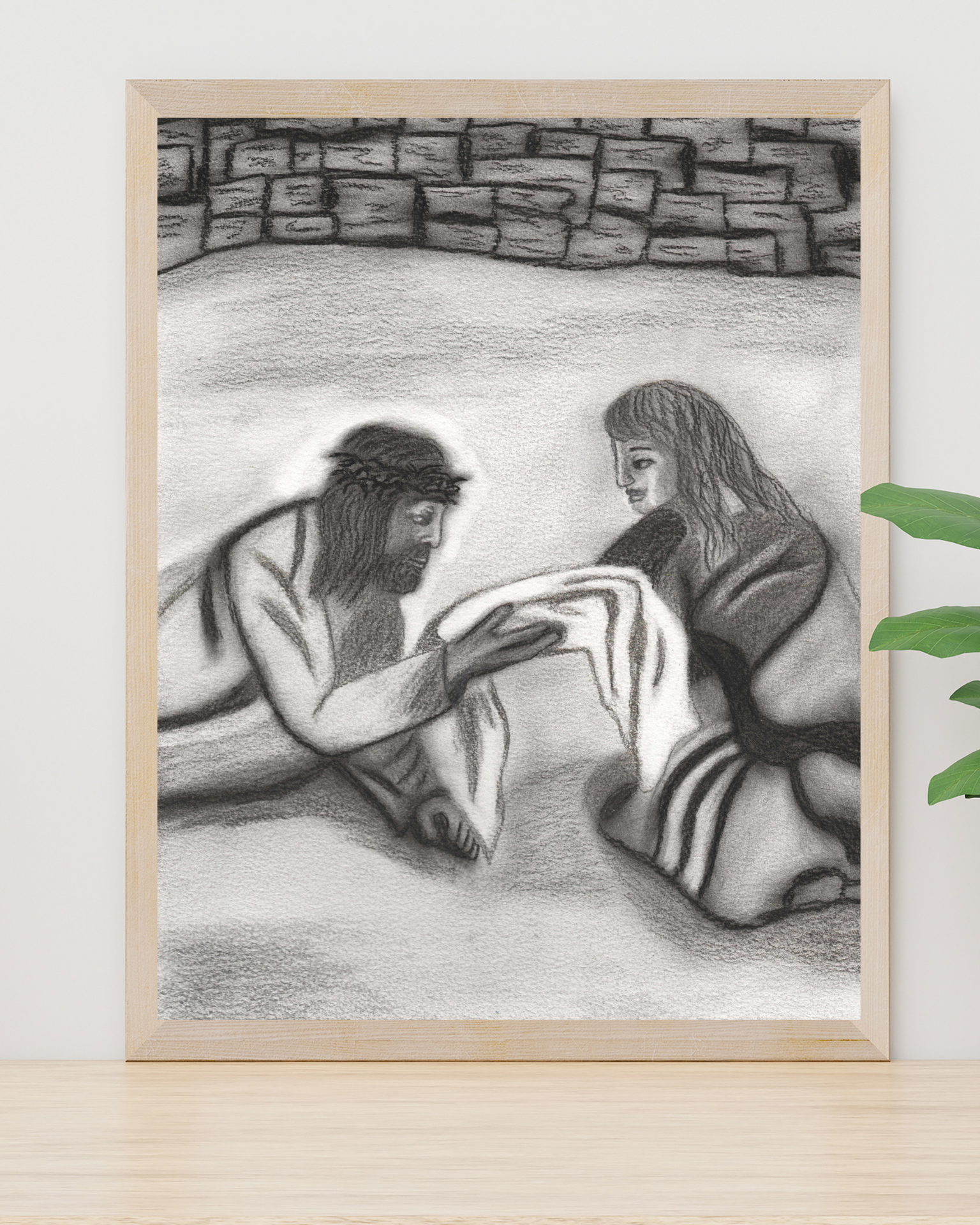 Stations of the Cross Veronica Wipes the Face of Jesus