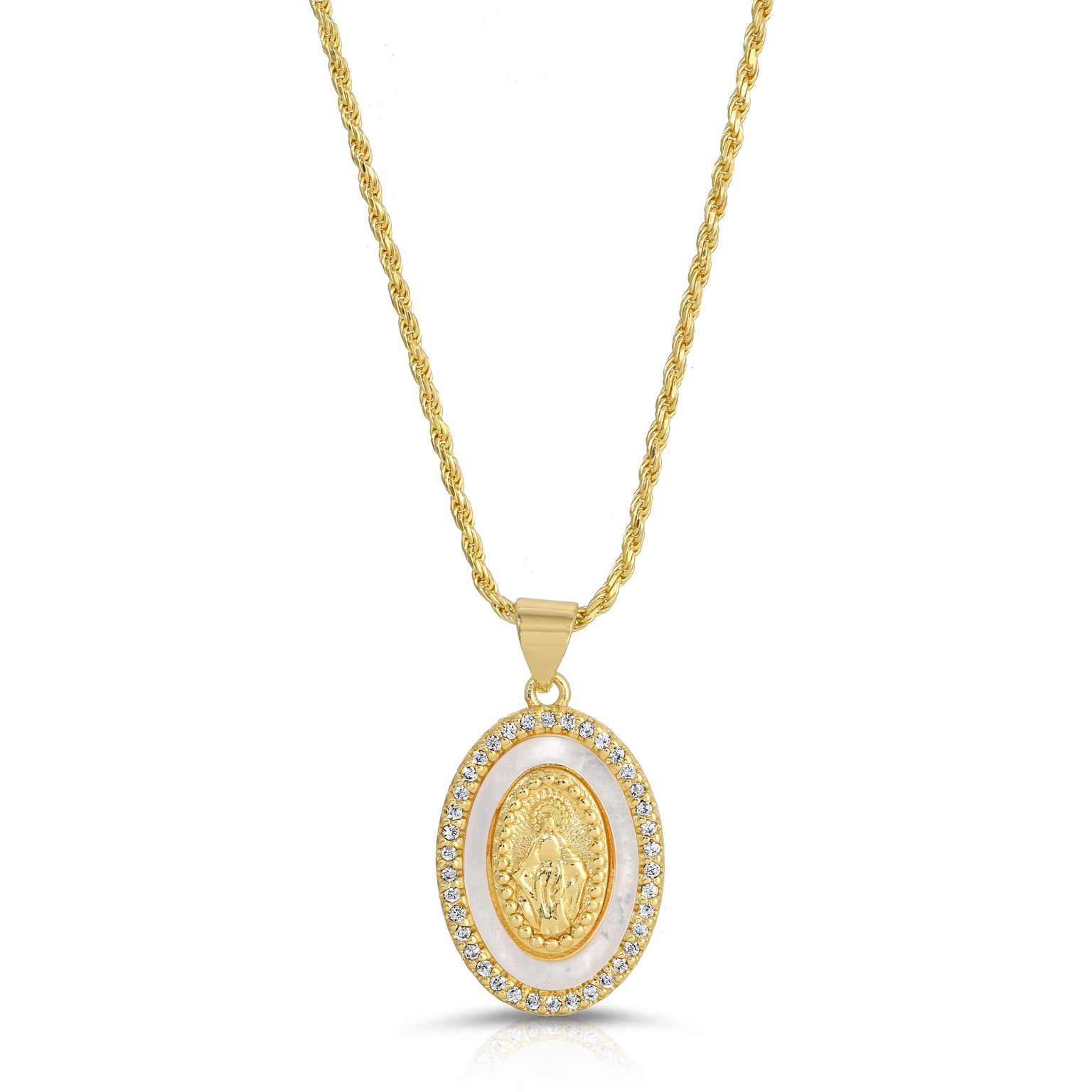 Holy Mother Mary Necklace