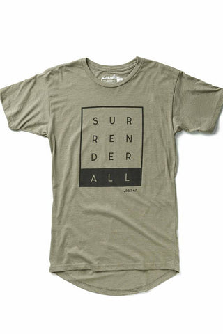 Surrender All Long Body Urban Tee