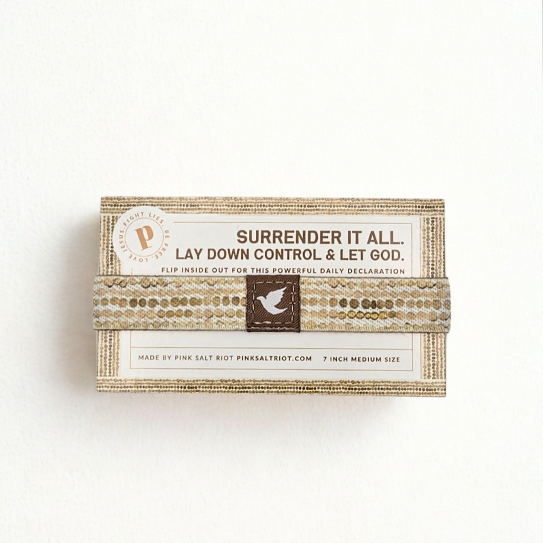 Gold Surrender It All Womens Truthband