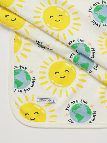 Light of the World Swaddle Cotton