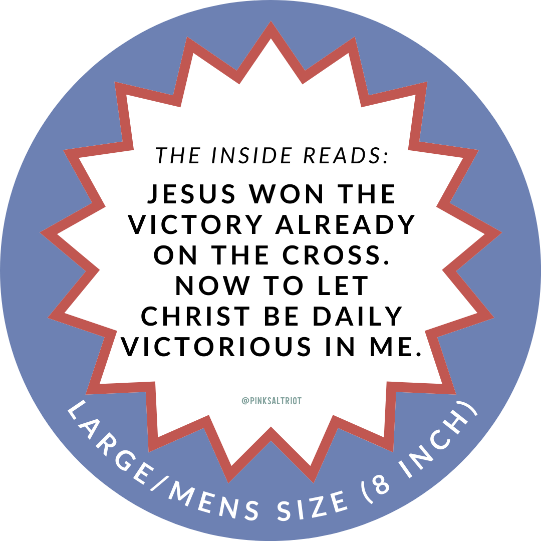 The Cross is the Victory Elastic Mens TruthBand