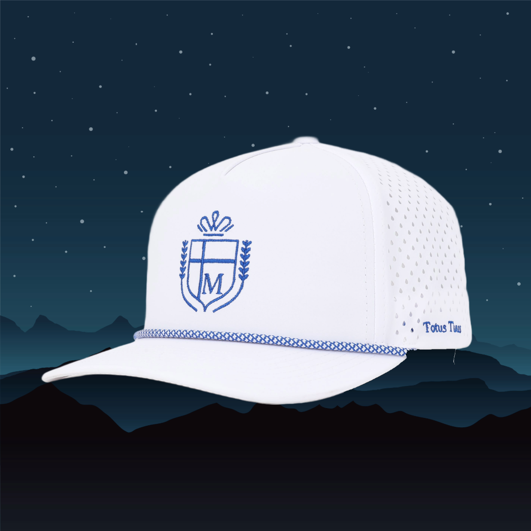 Totus Tuus Mary at the Foot of the Cross Snapback Hat