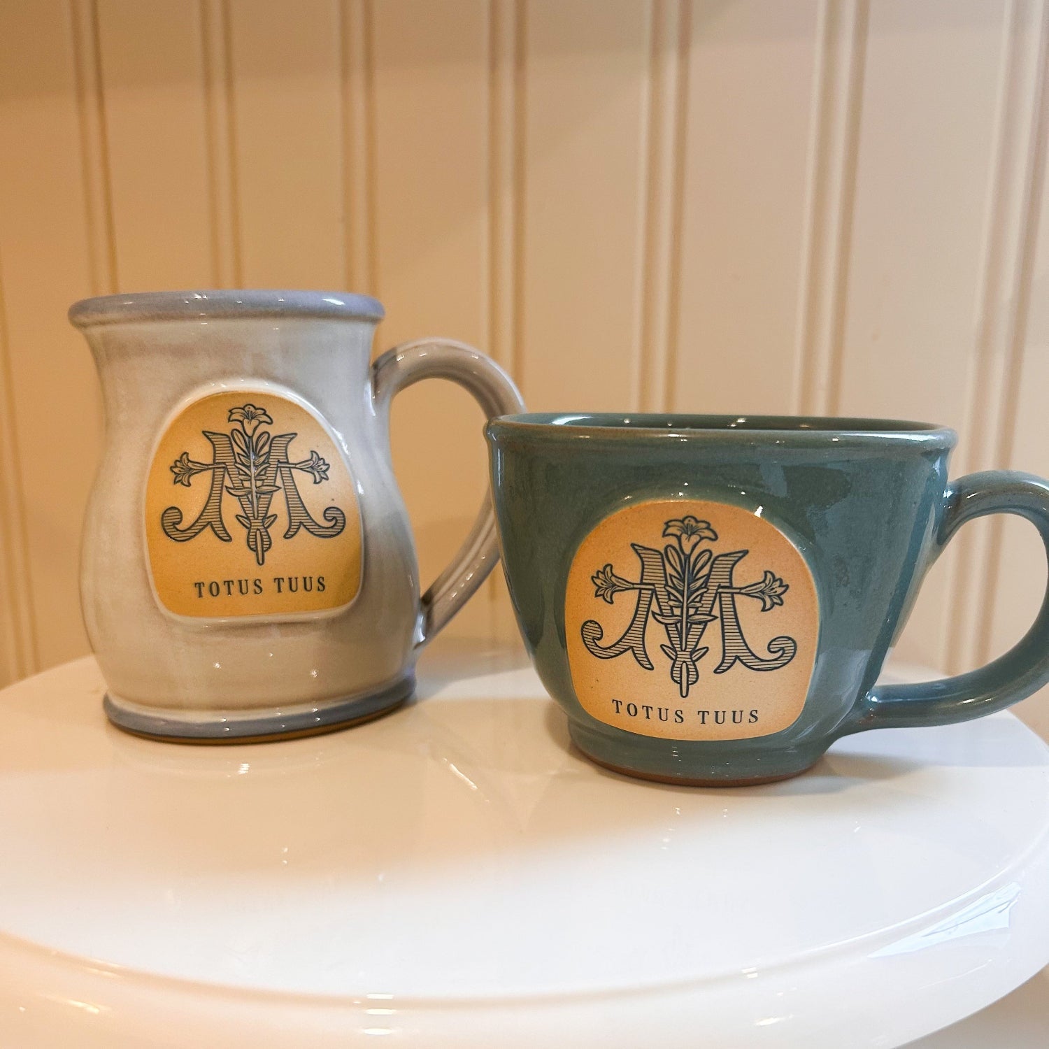 Totus Tuus Tall Belly Mug