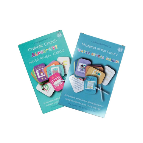 Water Reveal Cards Set of Two