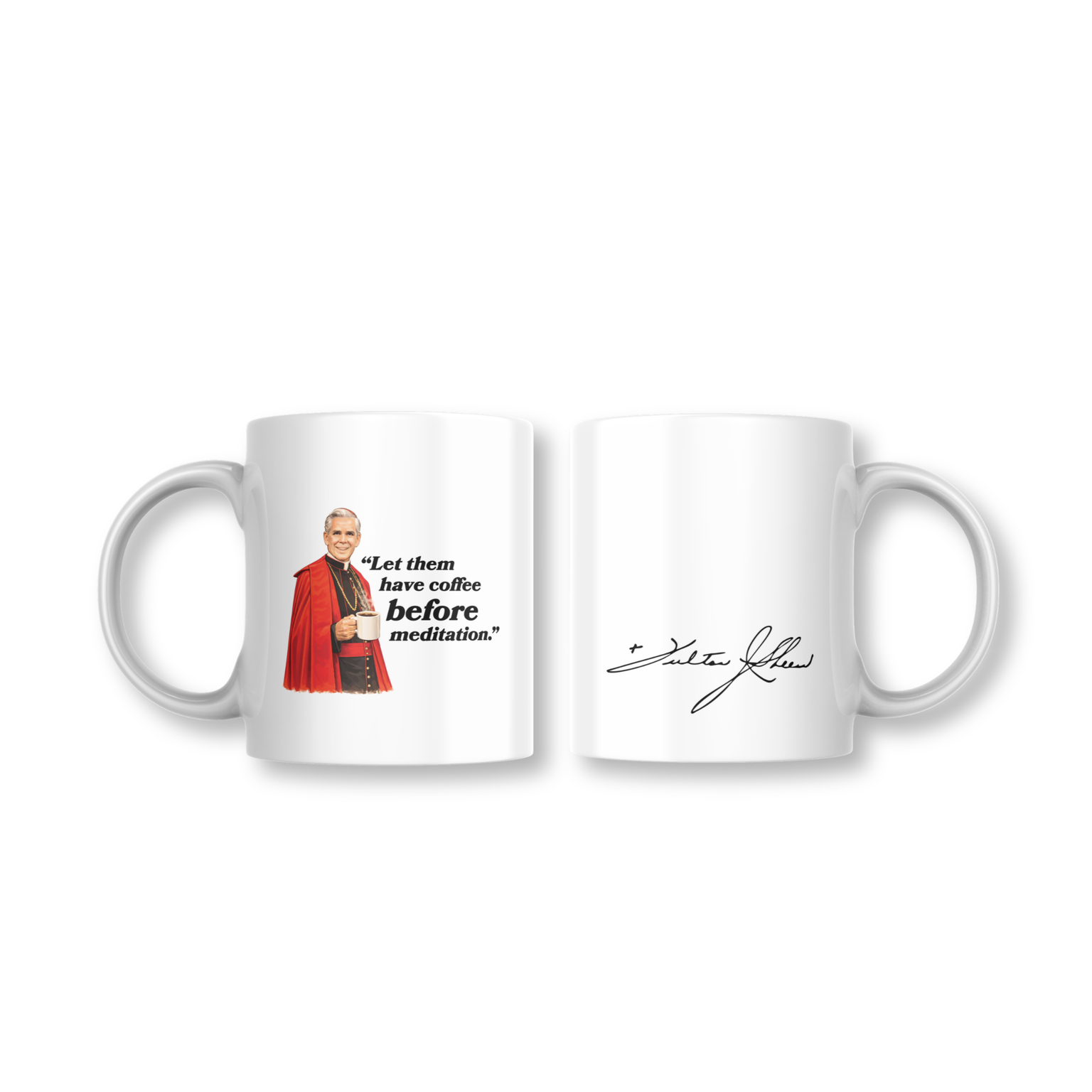 Archbishop Fulton Sheen Coffee Mug - 11 oz.