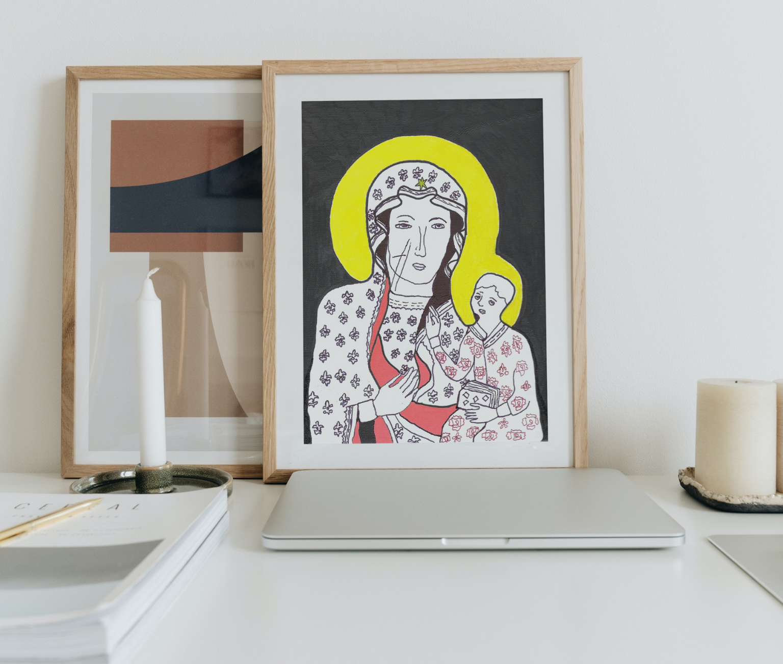 Our Lady of Czestochowa Physical Print