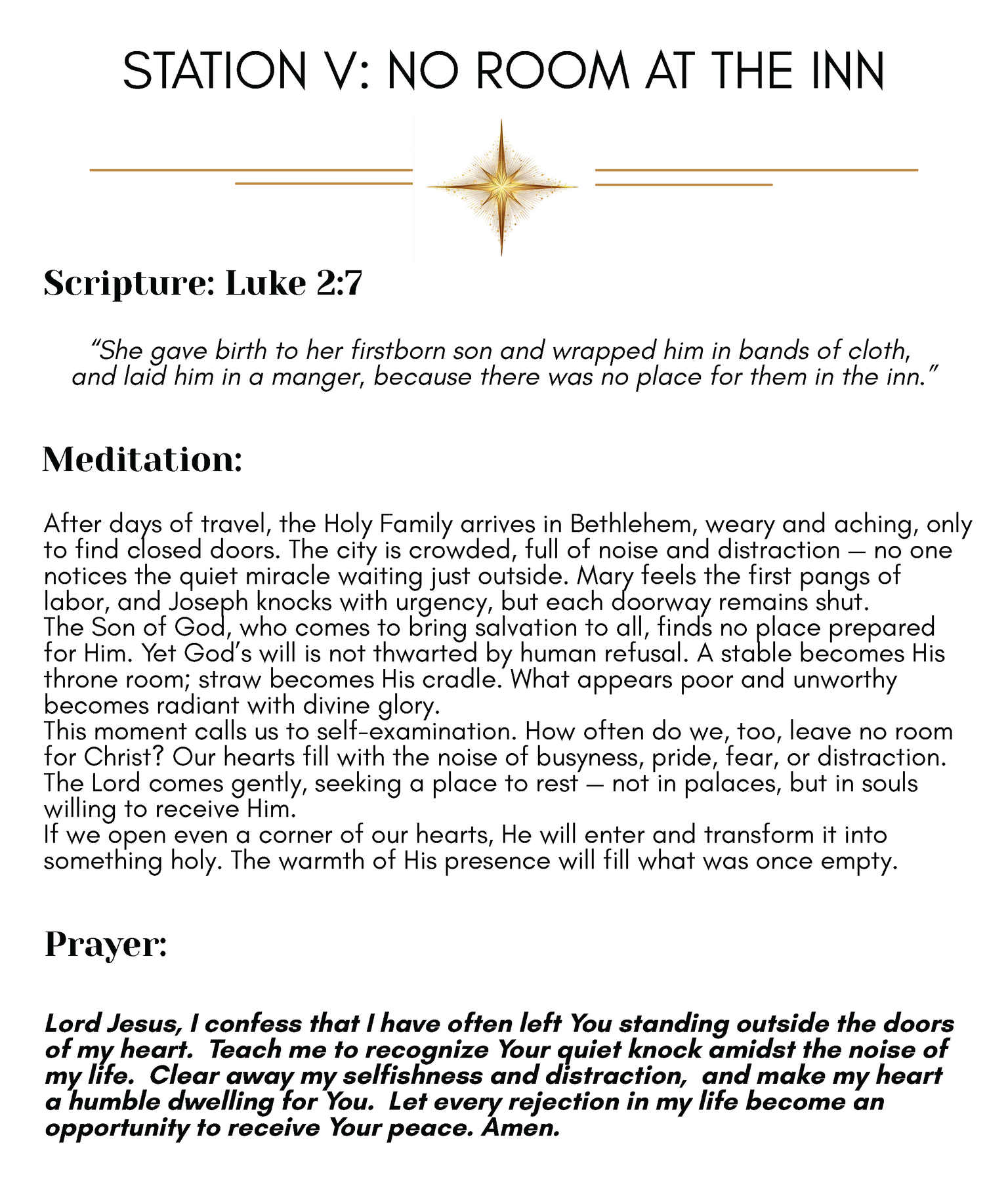 Journey to Bethlehem