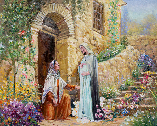 Joyful Mysteries of the Rosary: Art Prints by June Jameson