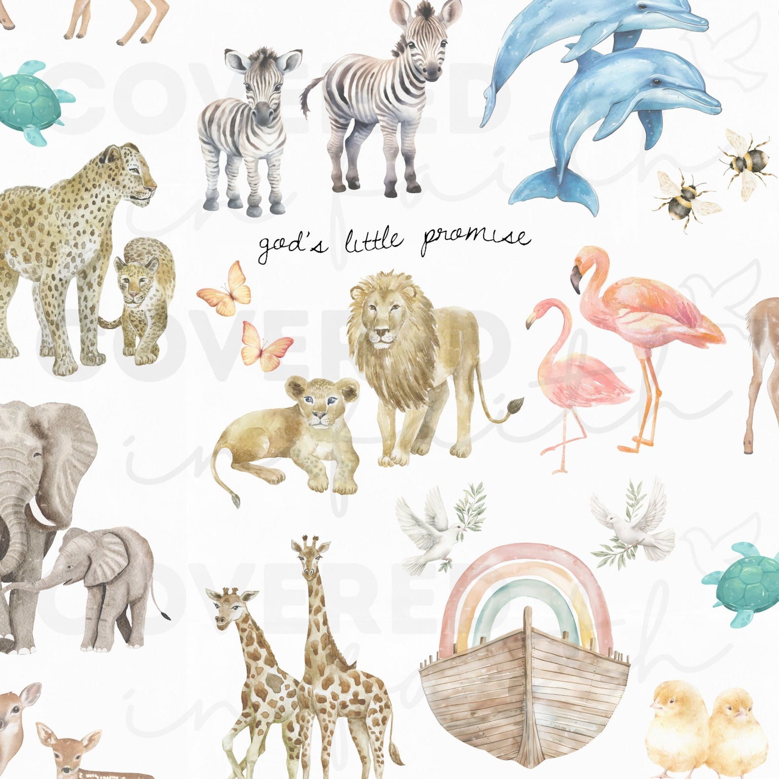God's Little Promise Bamboo 2 Piece Pajama Set