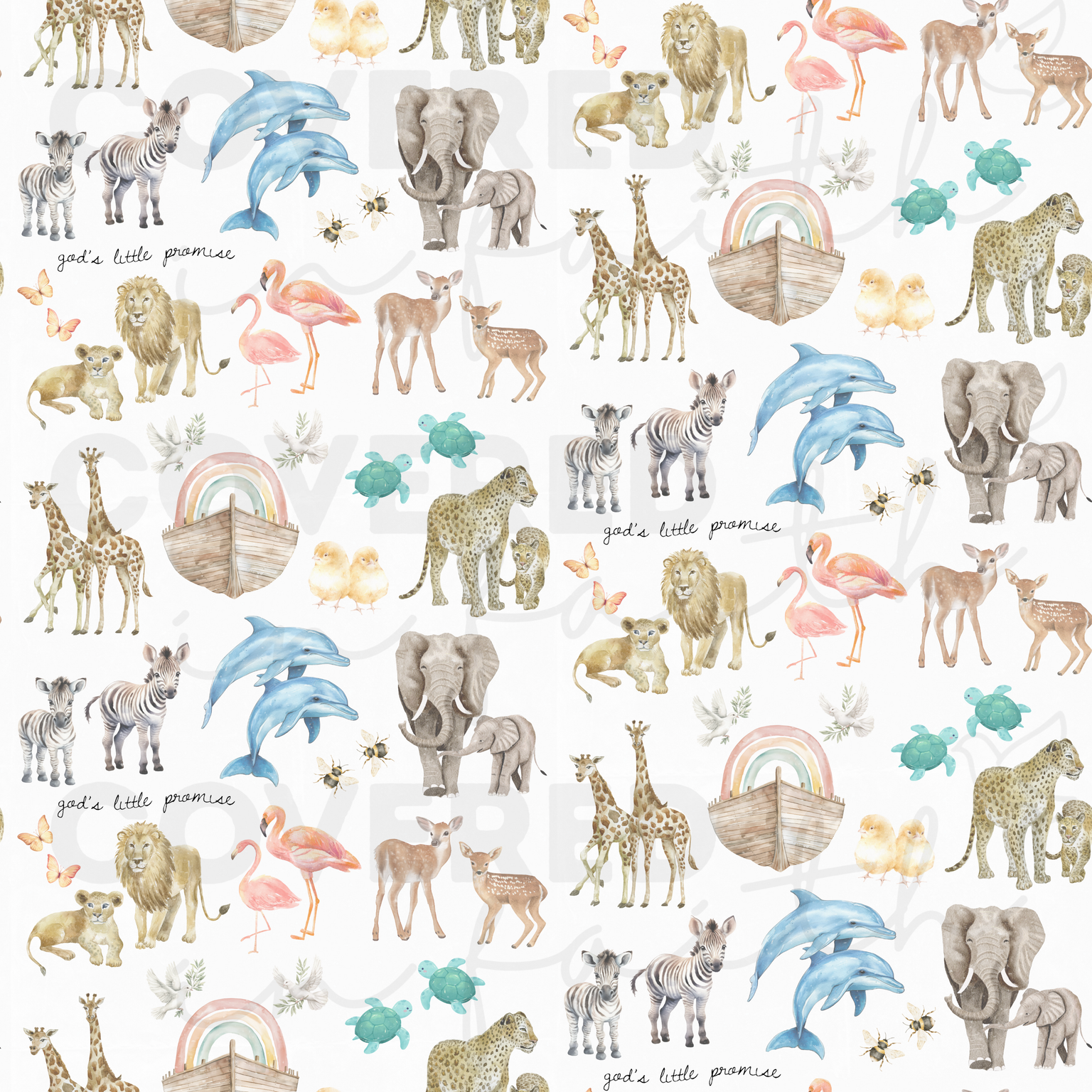 God's Little Promise Minky Blanket