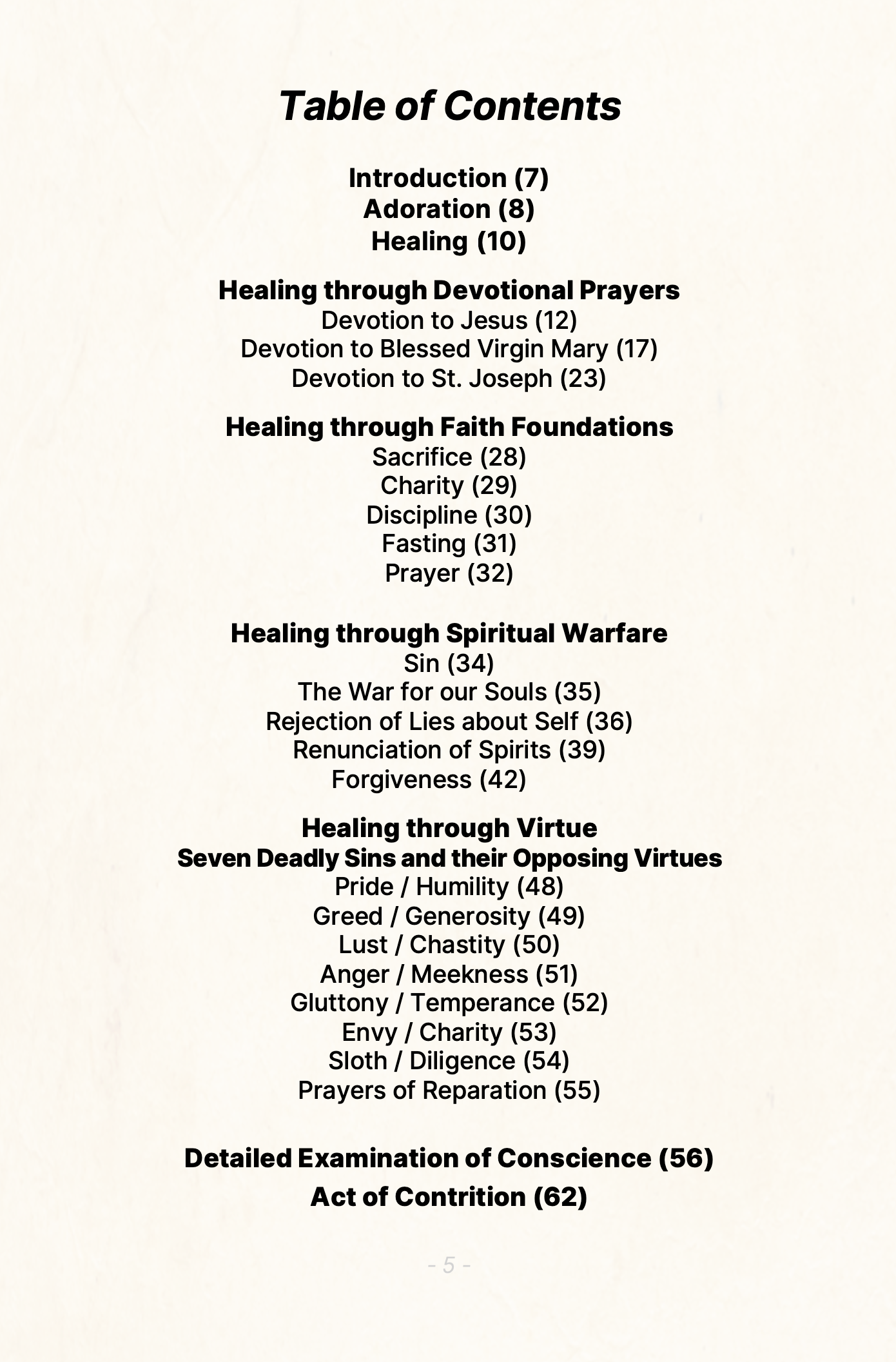 Holy Hours of Meditation and Healing (c)