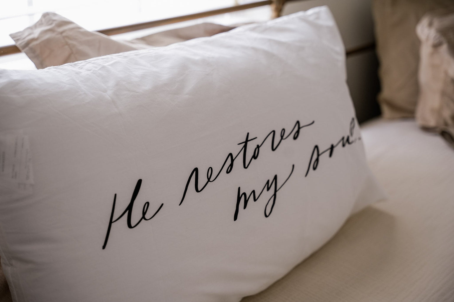 Psalm 23 Pillowcase