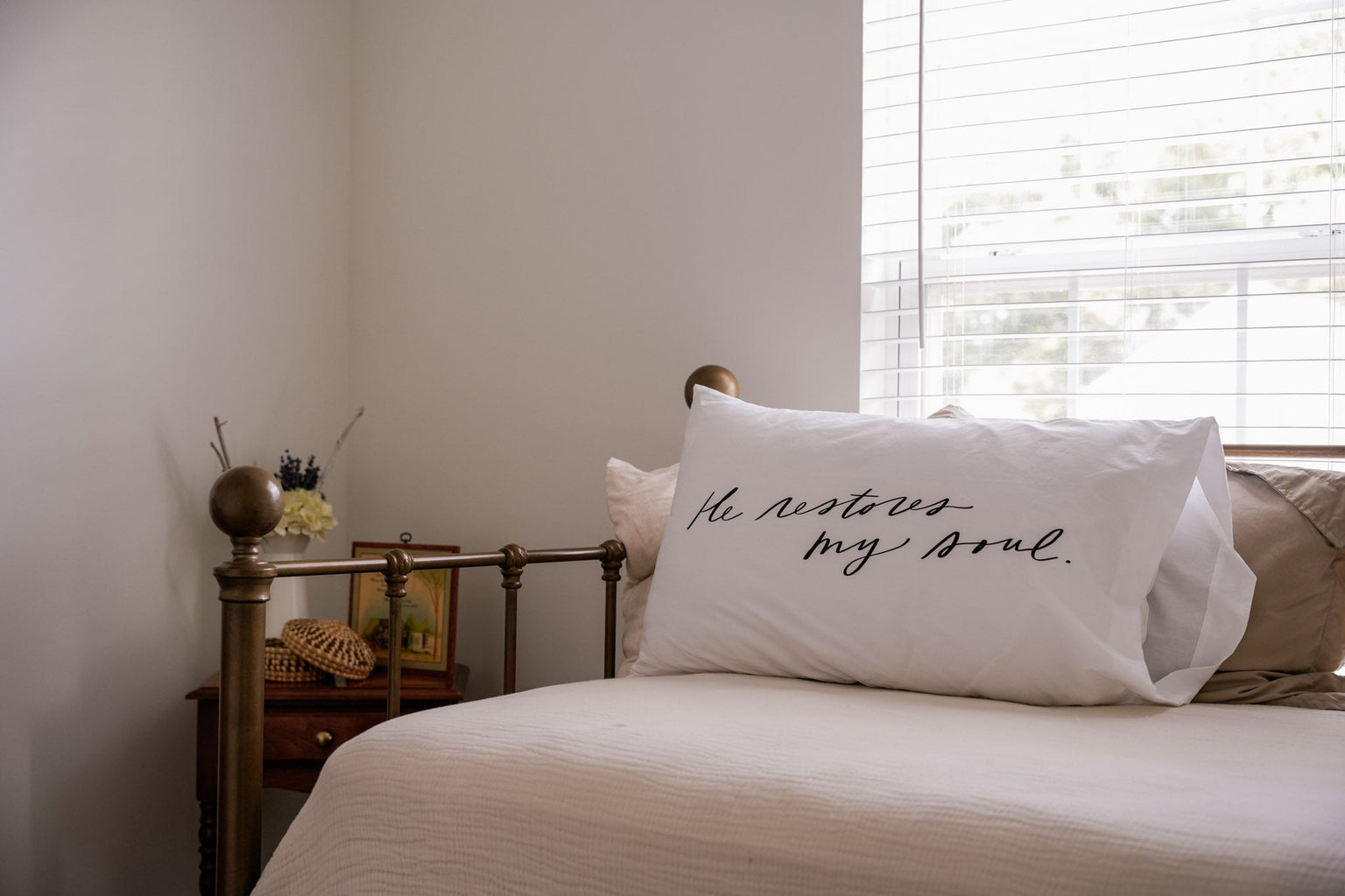 Psalm 23 Pillowcase