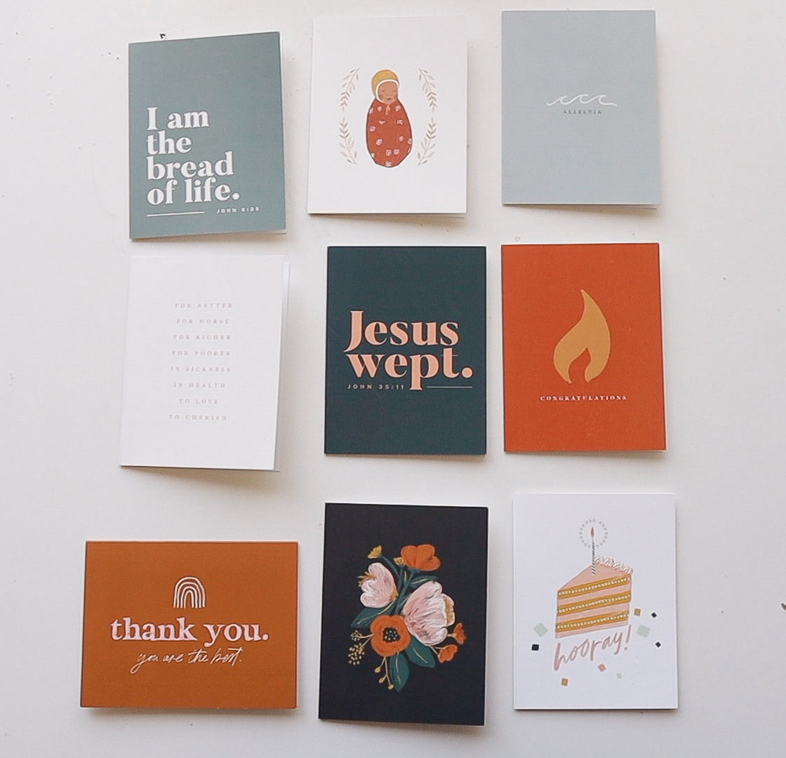 Greeting Cards Pack of Ten
