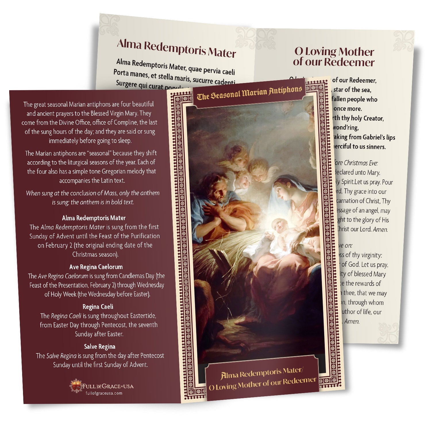 The Seasonal Marian Antiphons Set