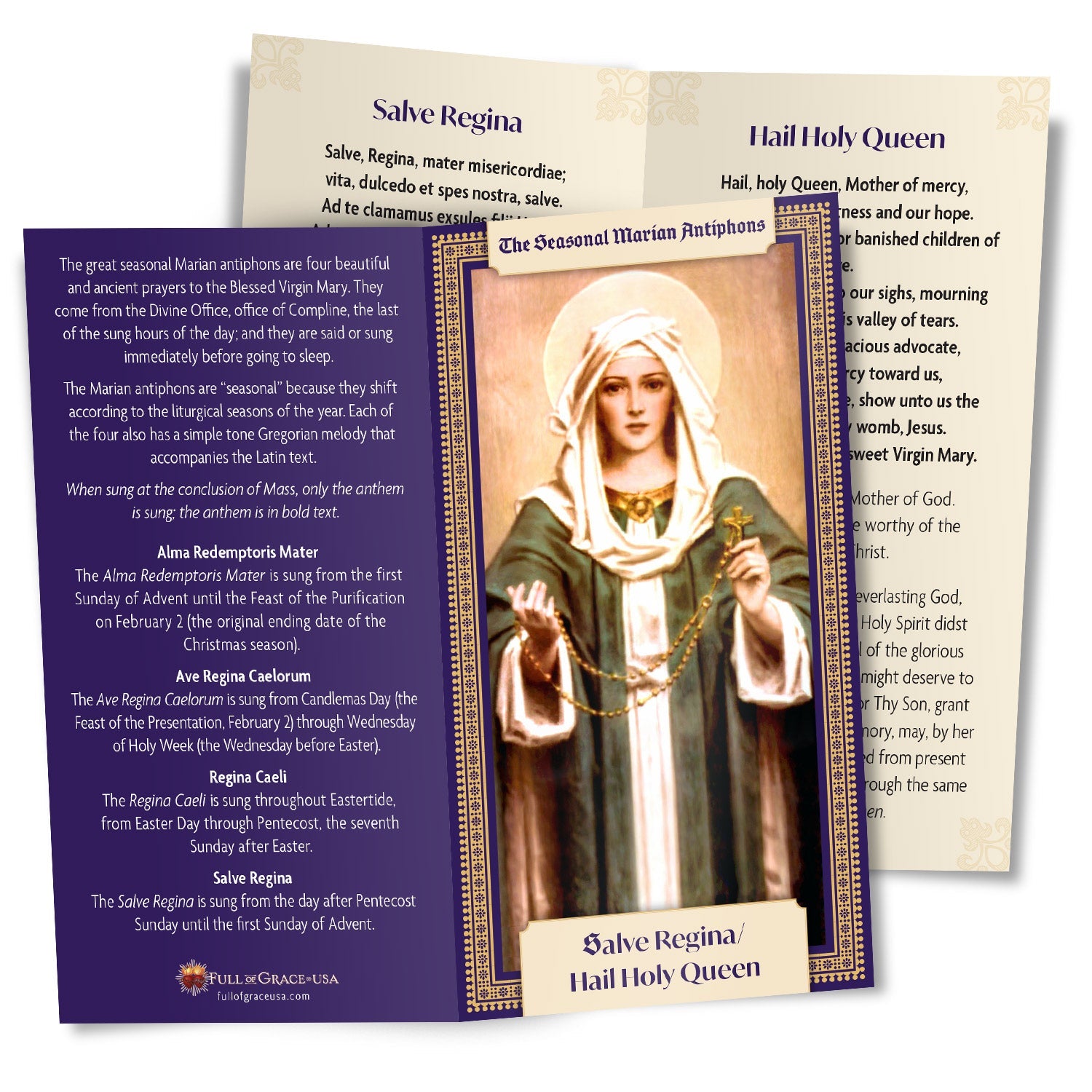 The Seasonal Marian Antiphons Set