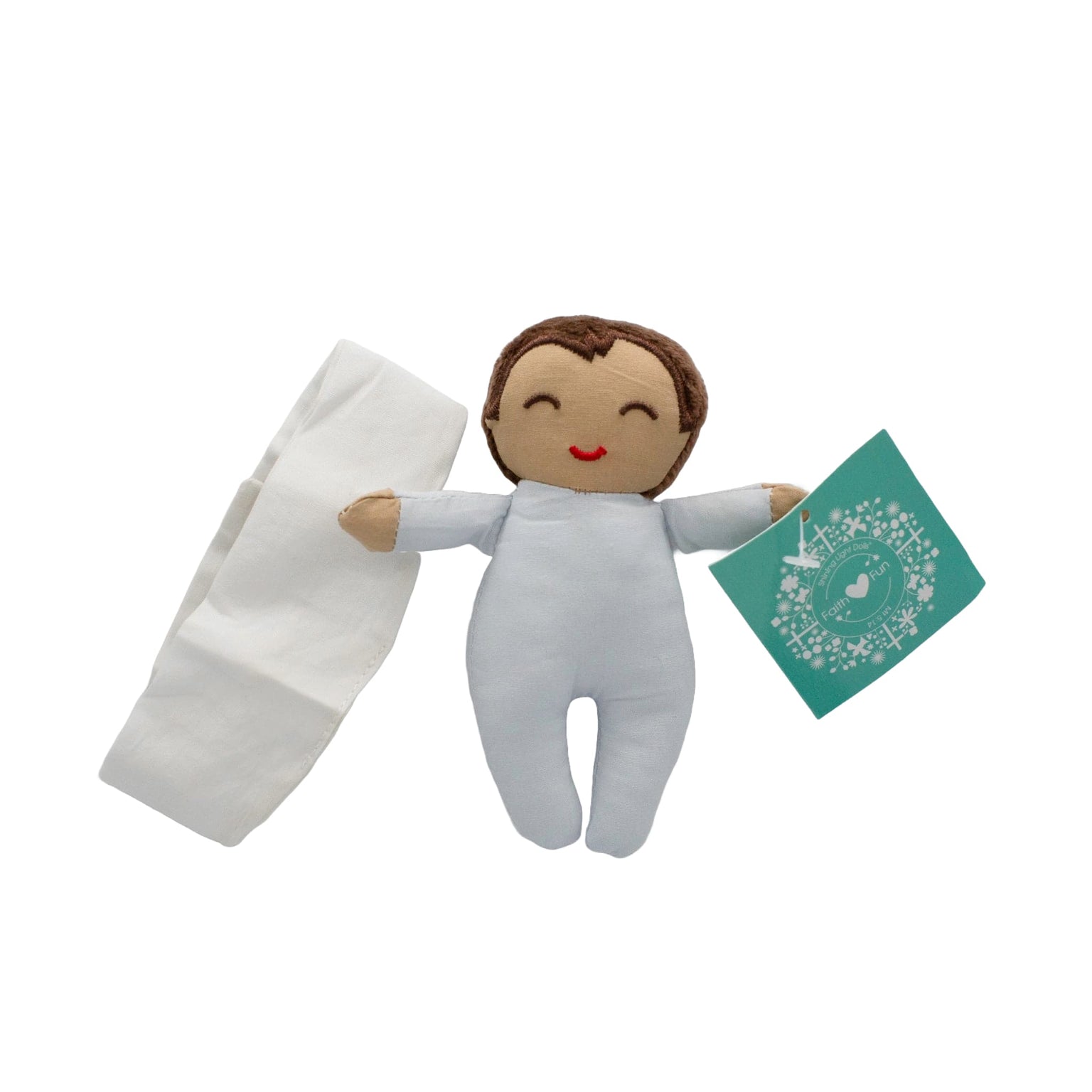 Baby Jesus Rag Doll & Wrap Carrier Set