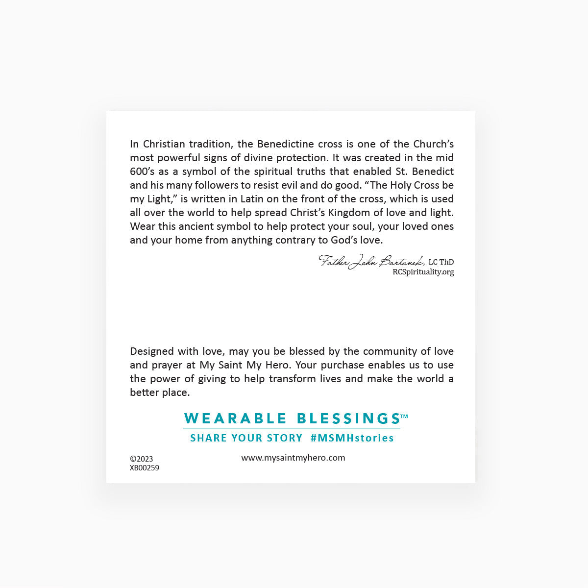 Benedictine Cuff - Sale
