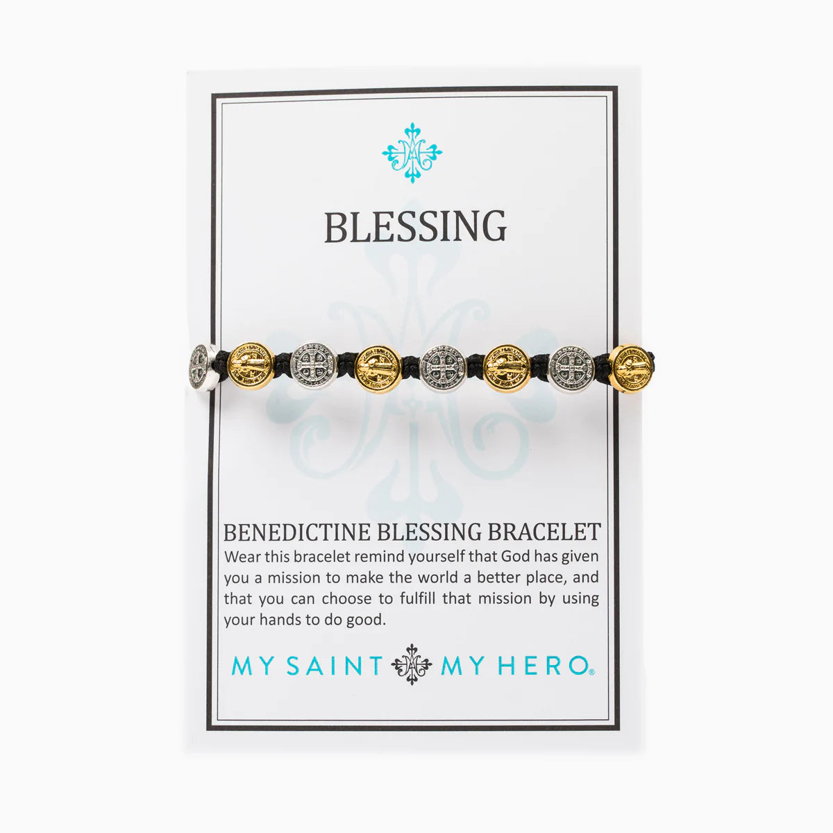 Benedictine Blessing Bracelet - Rose Gold