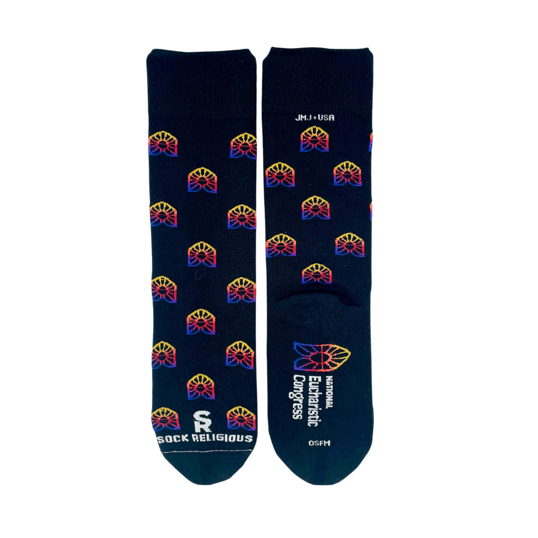 National Eucharistic Congress Adult XL Socks