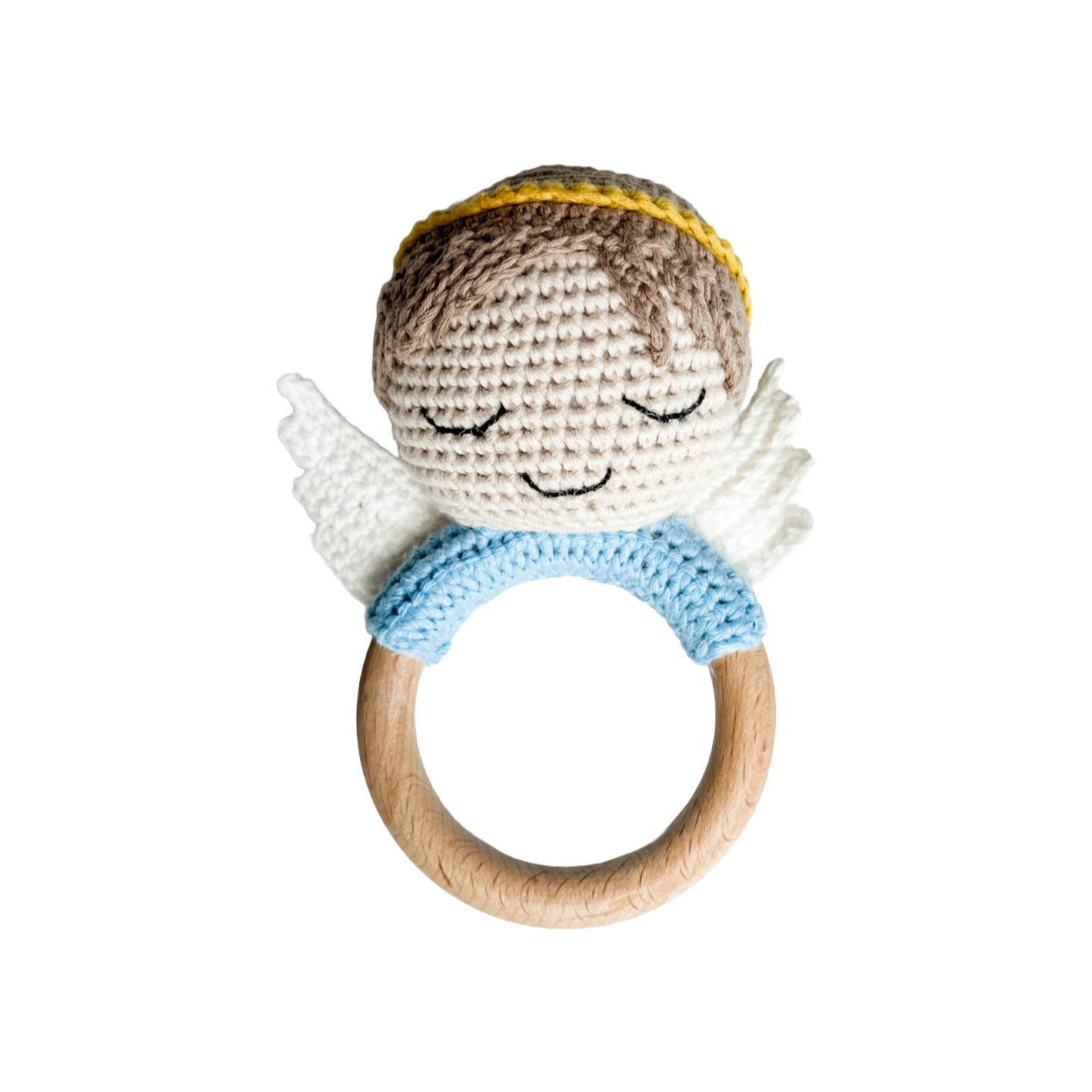 Guardian Angel Rattle (Boy)