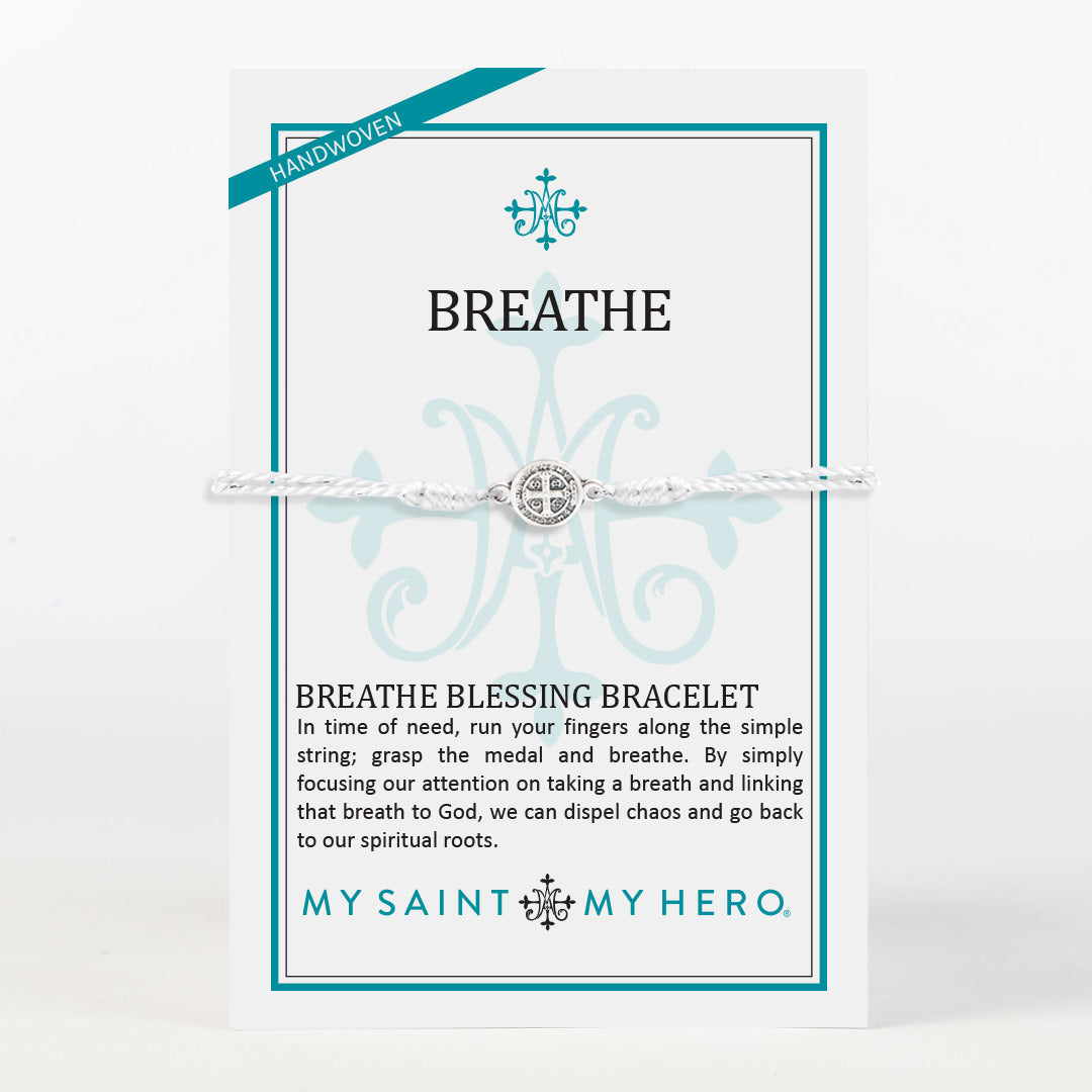 Red, White & Blue Breathe Blessing Bracelets