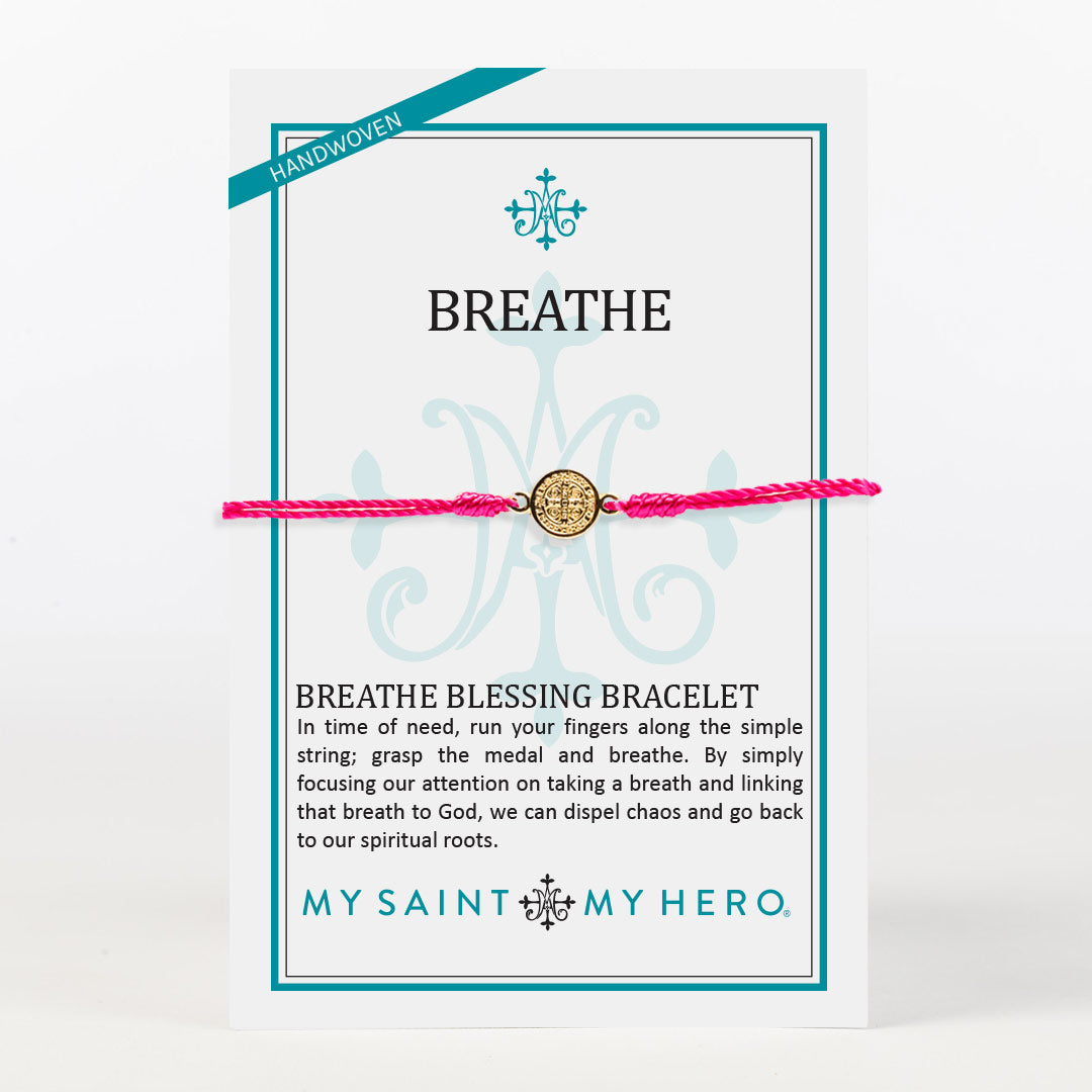 Red, White & Blue Breathe Blessing Bracelets