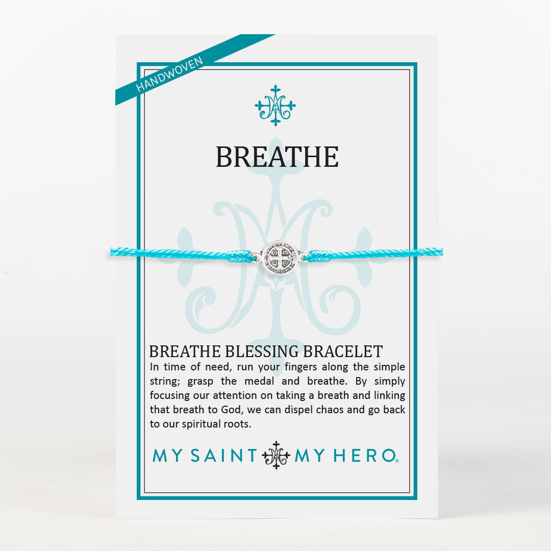 Red, White & Blue Breathe Blessing Bracelets