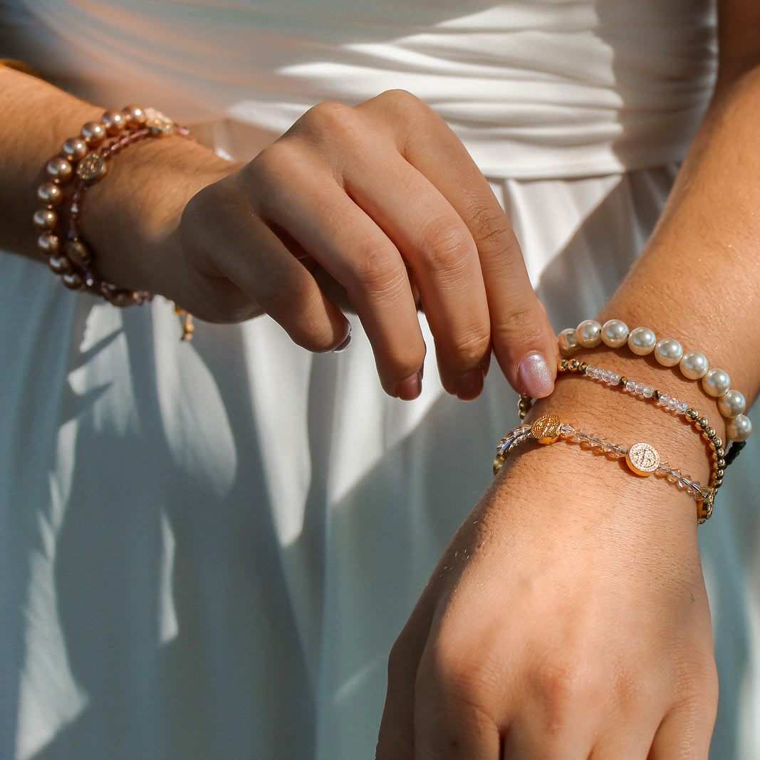 Bride Morse Code Bracelet