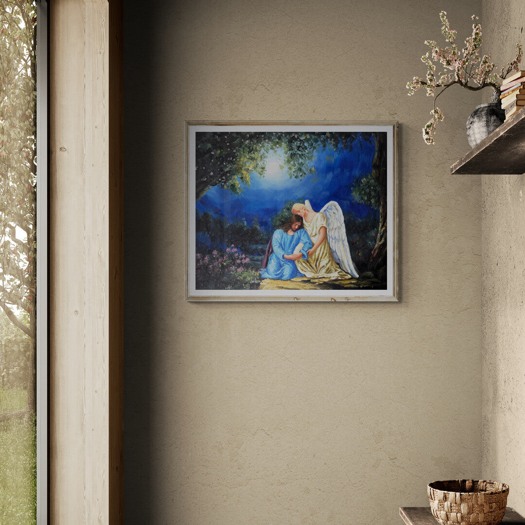 Sorrowful Mysteries of the Rosary Art Prints "The Agony in the Garden"